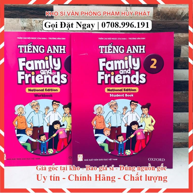 TIẾNG ANH FAMILY LỚP 2 CHÂN TRỜI SÁNG TẠO (BỘ BÀI TẬP+ BÀI HOC)