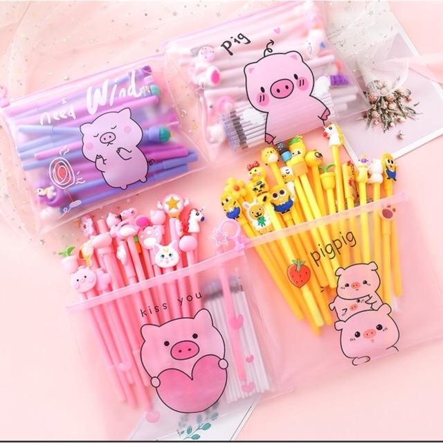 Combo 10 - 20 Bút Nước Hình Và Ruột Bút