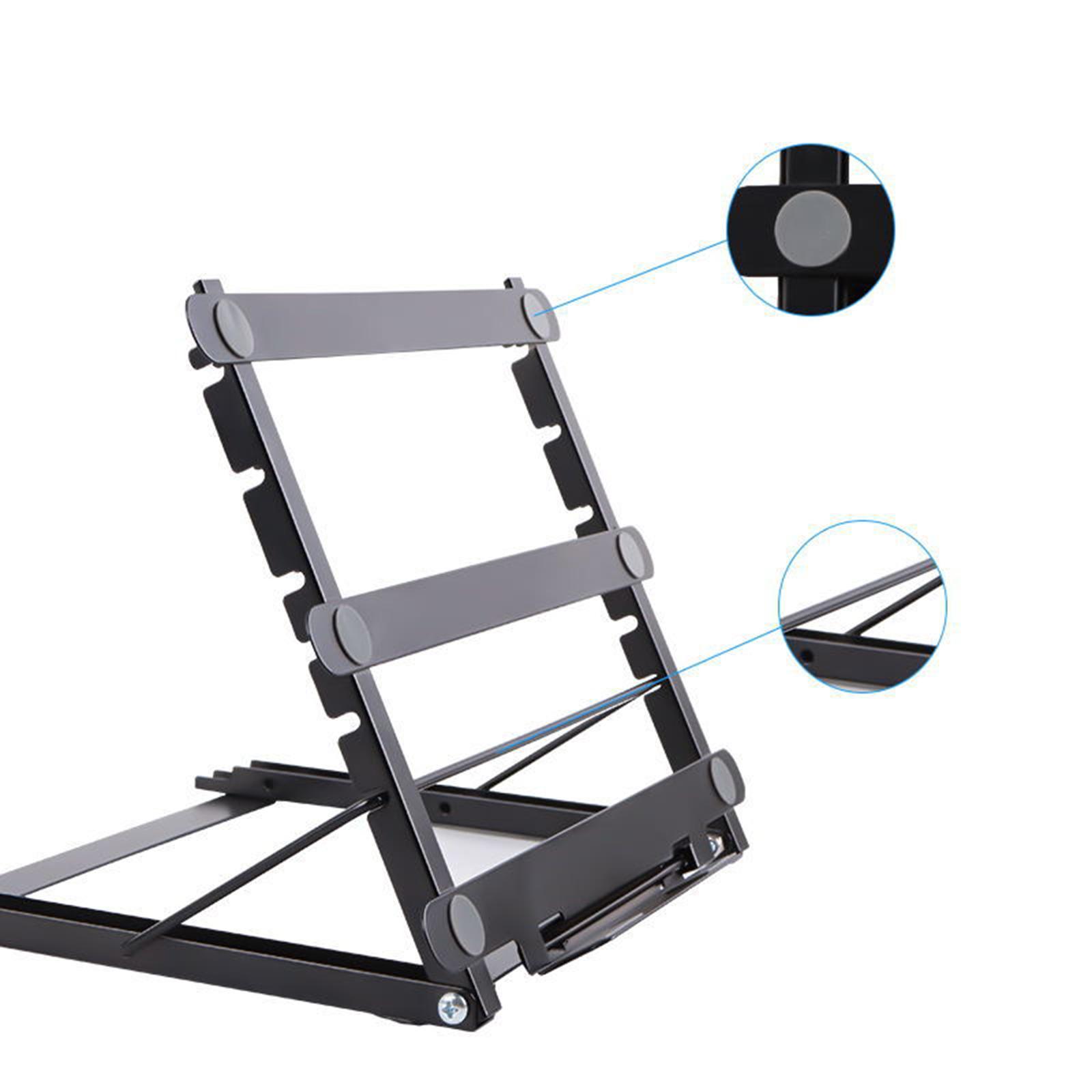 Light Box Stand Tablet Holder Heavy Duty Metal Base Phones Metal Multifunction 6 Postions Foldable Drawing Board Holder Desktop Stand Holder