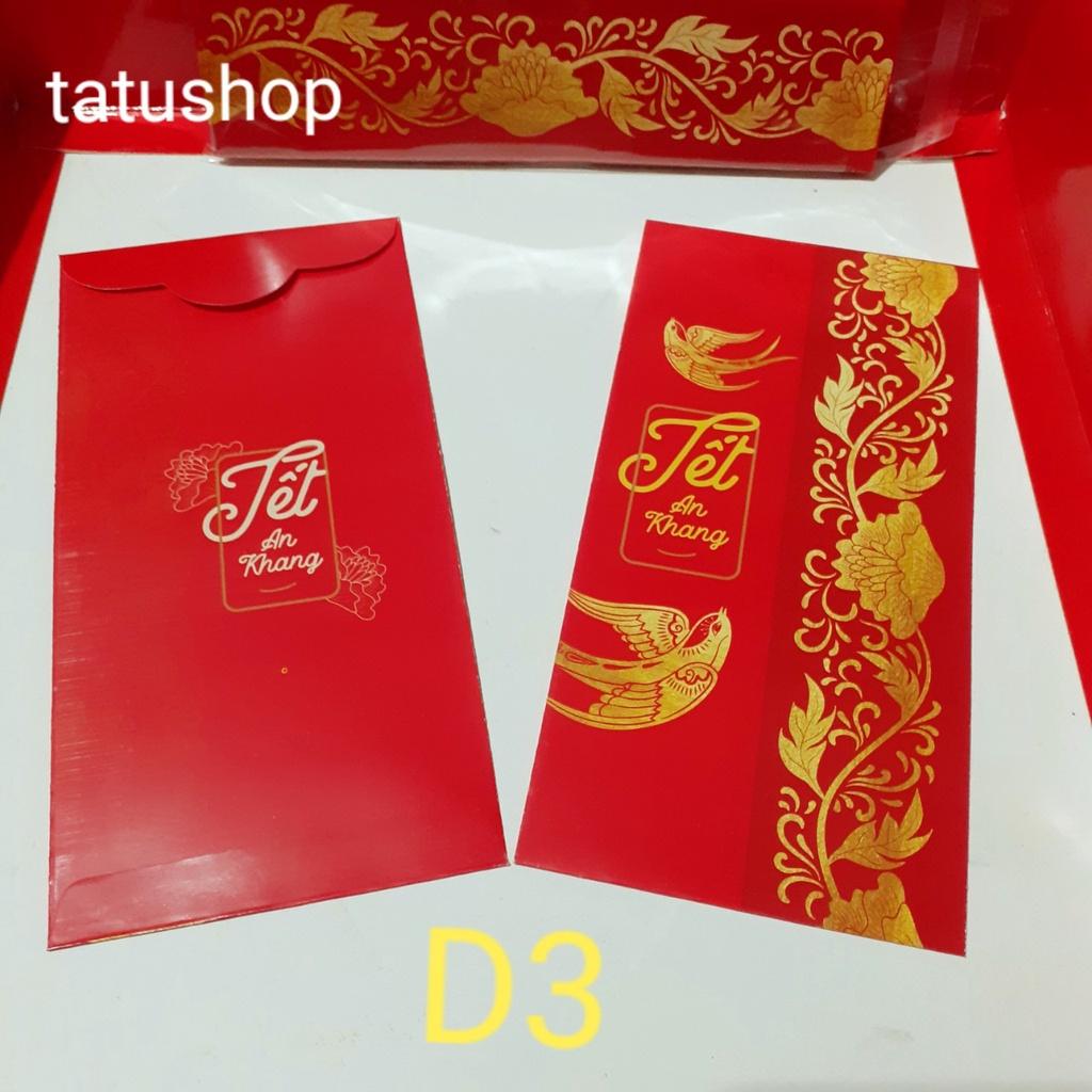 Bao lì xì 2022, lì xì đẹp, lì xì tết, lì xì đỏ hoạt hình con hổ tết 2022 đẹp