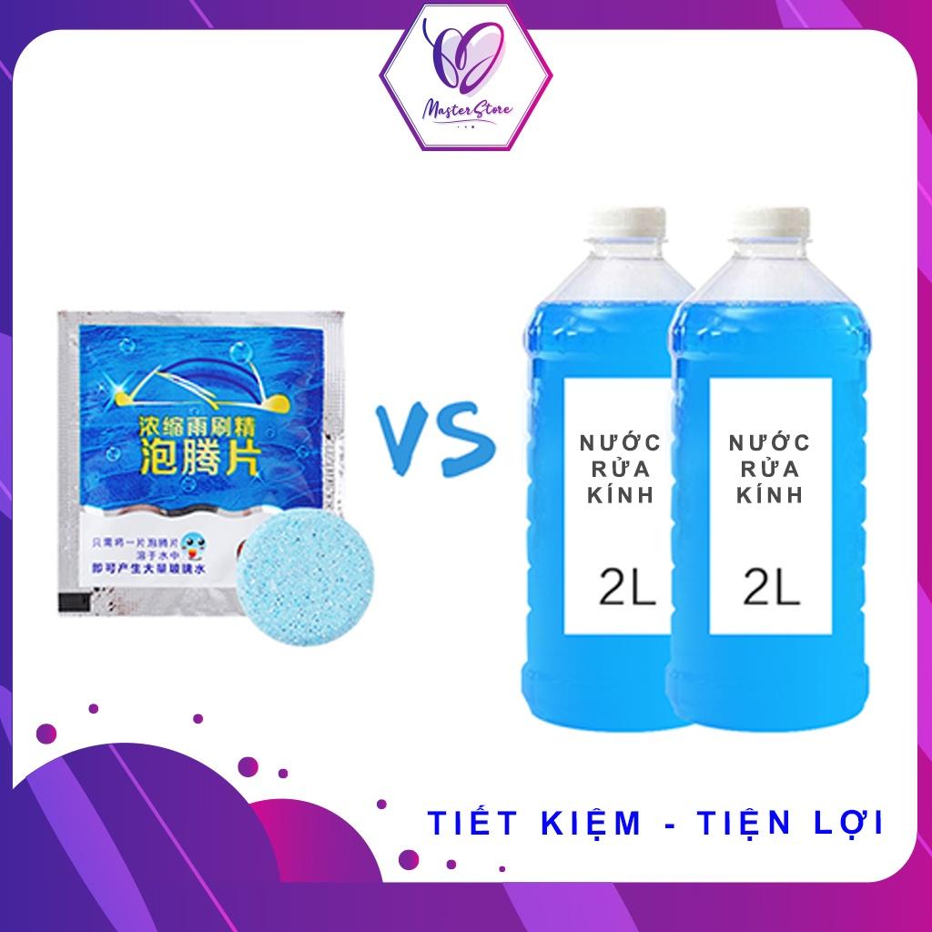 Viên sủi pha nước tẩy rửa đa năng, rửa gương, kính Ô tô, an toàn da tay, thân thiện với môi trường Master Store