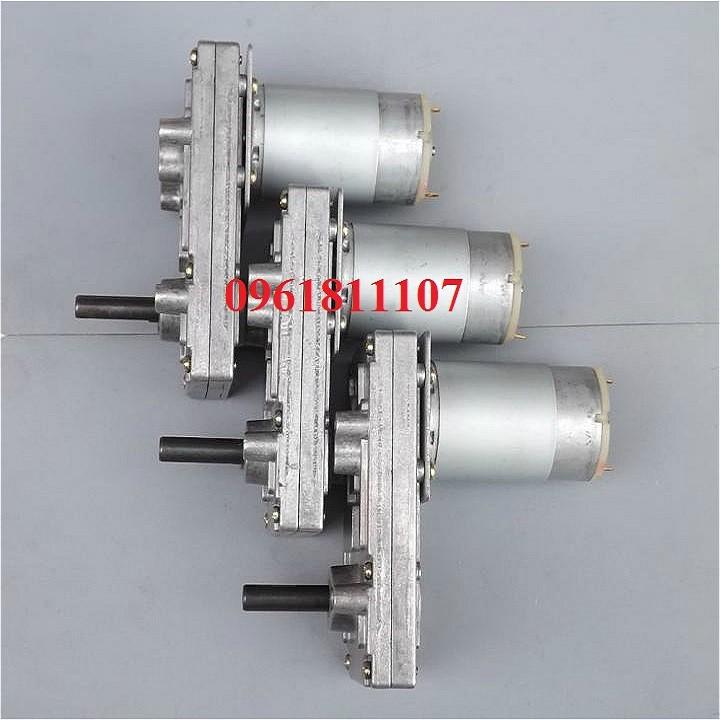 [Nhông kim loại] Motor giảm tốc 12V DS400 chế đồ