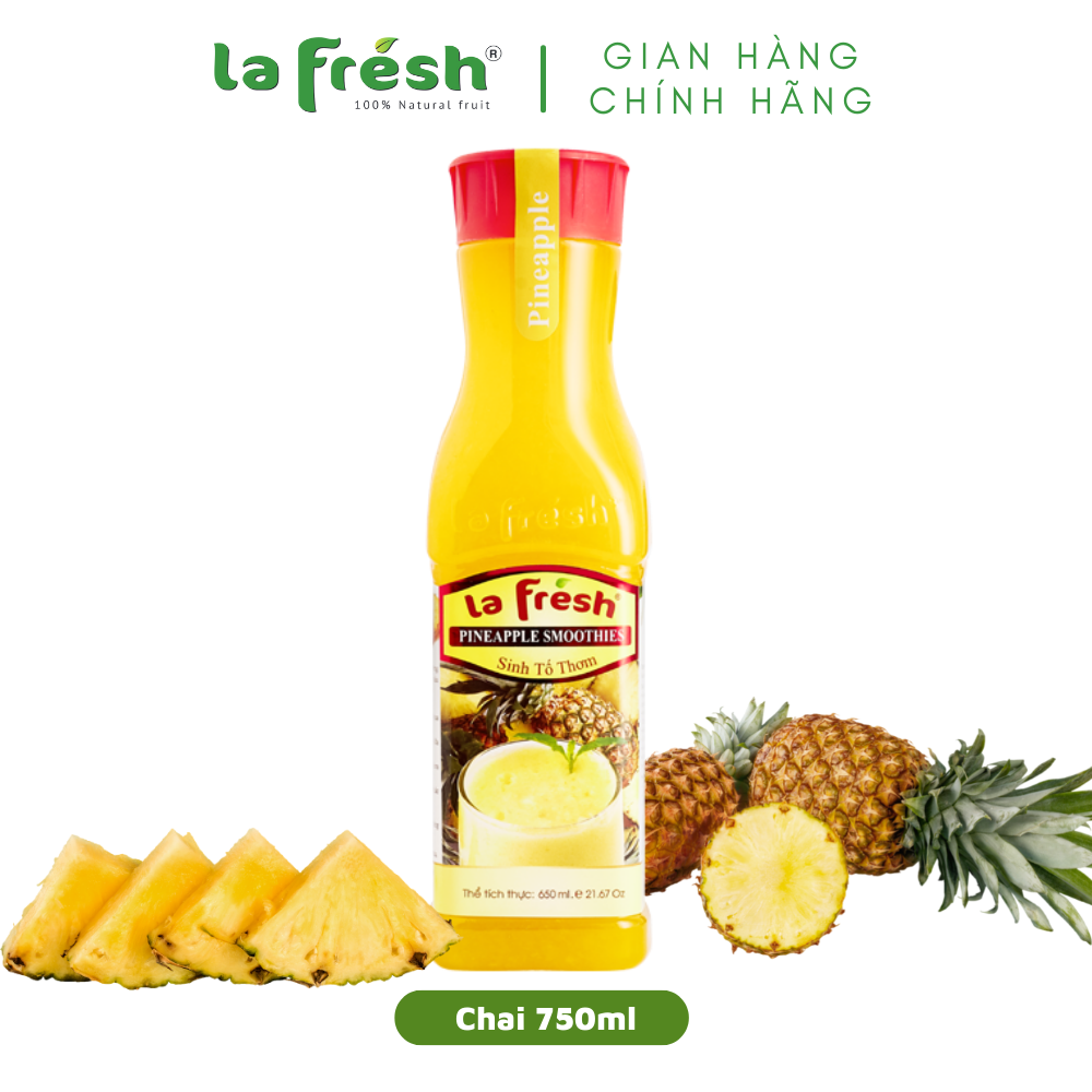 Sinh Tố Thơm Lafresh Đà Lạt Chai 750ml