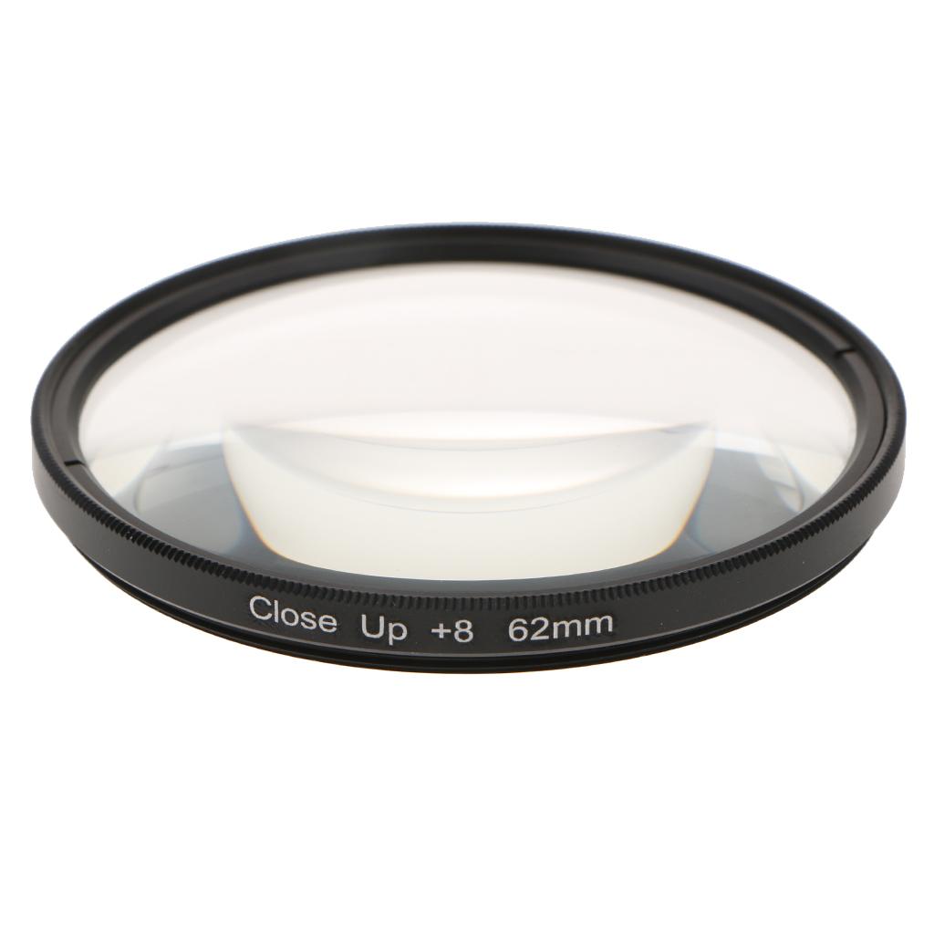 Close-up Macro Filter Ring +8 For Canon Nikon Pentax Sony Digital Camera