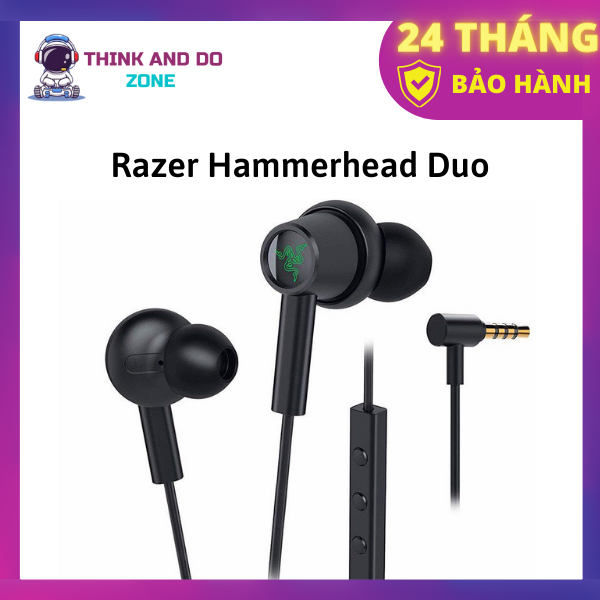Tai nghe Razer Hammerhead Duo_RZ12-02790200-R3M1- HÀNG CHÍNH HÃNG
