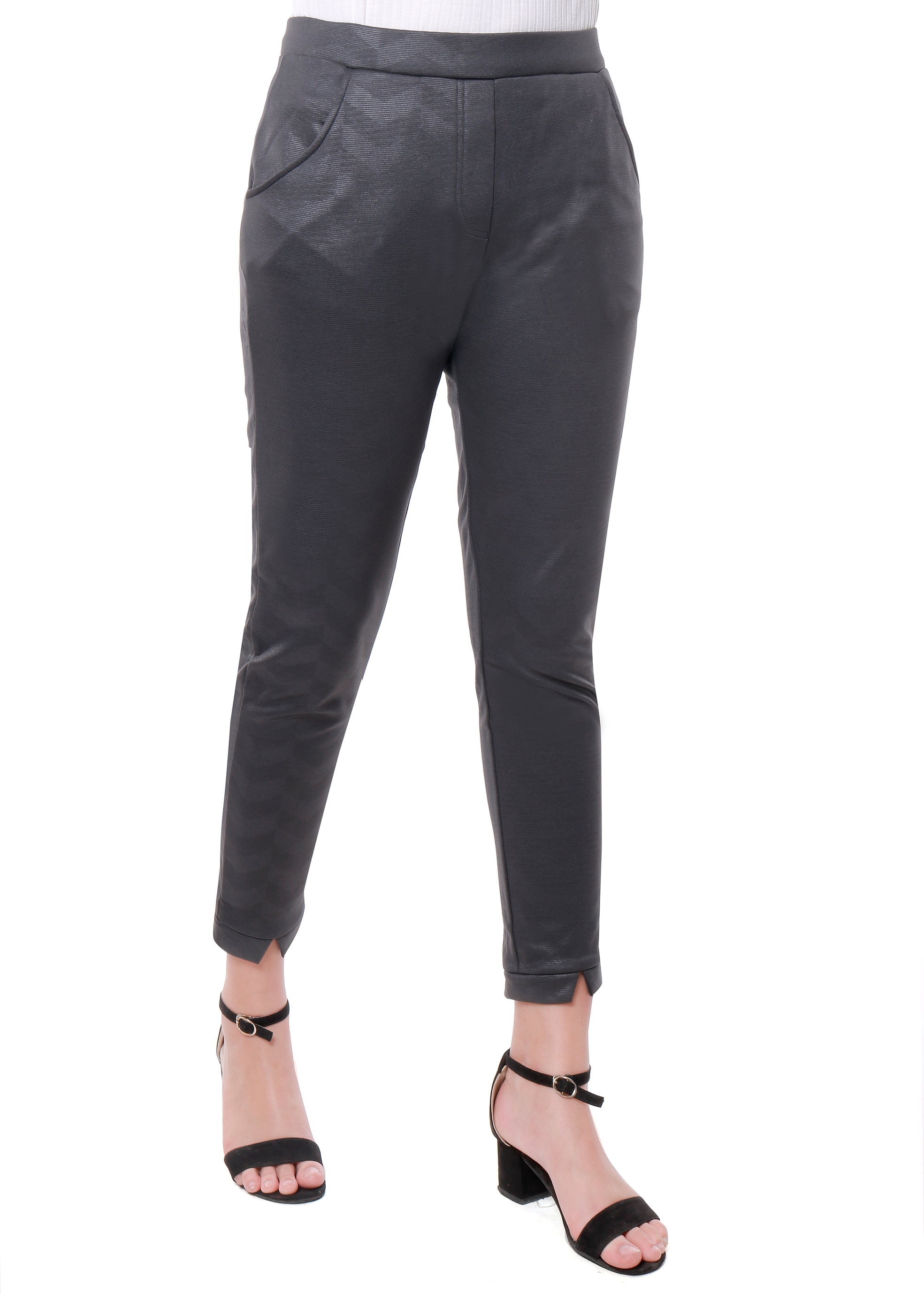 Quần baggy nữ Narsis P6058 thun nỉ màu ghi  trẻ trung năng động, chất liệu  cao cấp cực mềm mại thông thoáng