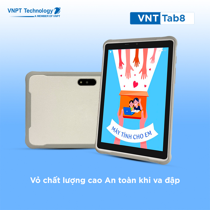 Máy tính bảng VNPT Technology VNT Tab8 8 Inch Android 11 RAM 3GB - Hàng chính hãng