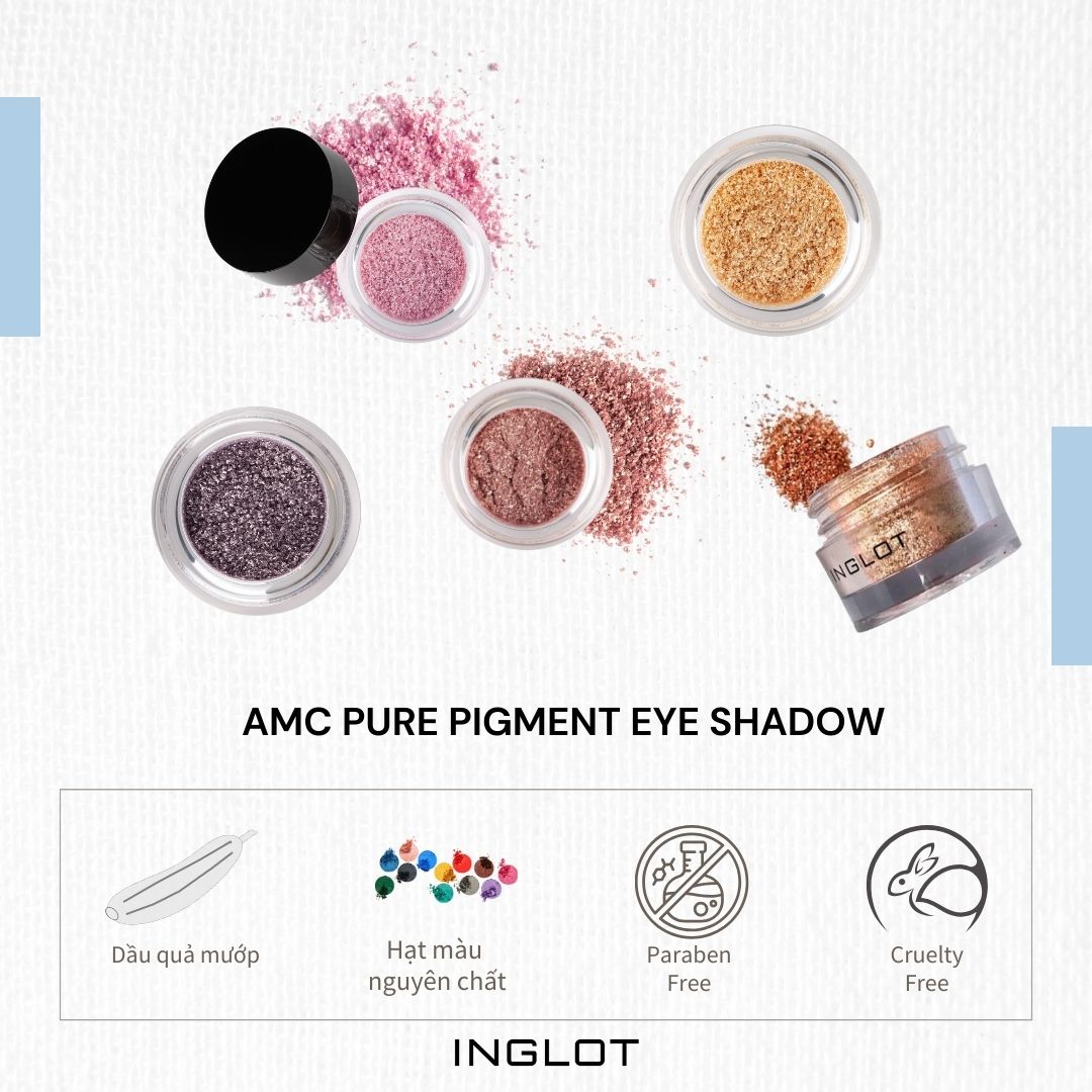 Nhũ mắt hạt khoáng Amc Pure Pigment Eye Shadow (2g) màu 115 INGLOT