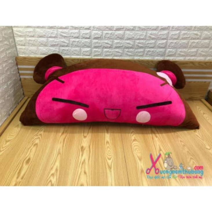 Gối tựa bông hình thú,vỏ nhung ruột bông cao cấp Babykid