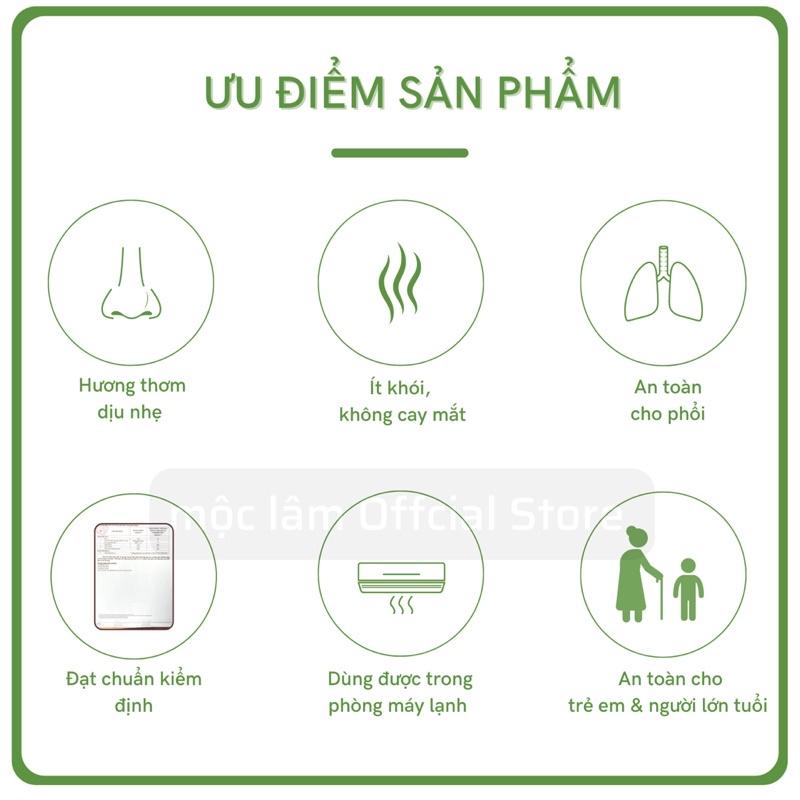 Nhang Quế Thiên Nhiên 2400cây 38cm - TIẾT KIỆM 78K - Nhang Sạch - Ít khói - MỘC LÂM