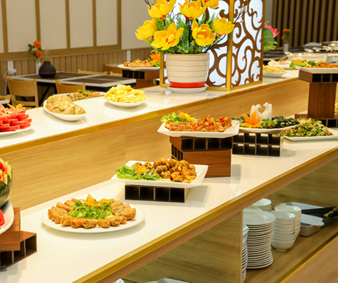 Nhà Hàng Tâm Ngọc - Buffet Chay Trưa Thứ 2 - Thứ 6 Hơn 40 Món