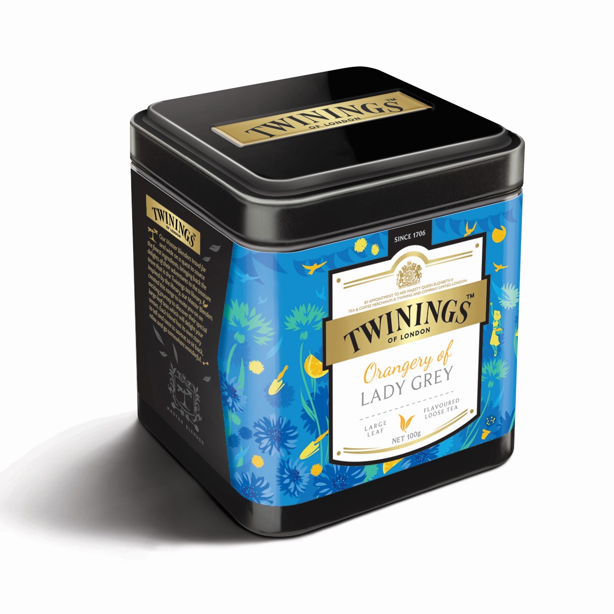 Trà Đen Twinings Of London Orangery of Lady Grey - Hộp thiếc 100g