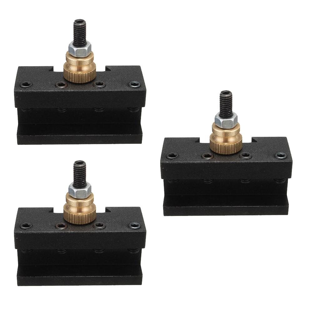 3 CNC 1/4 "-1/2" Mini Tiện Thay Đổi Nhanh Bài Đối Mặt Với Xay Dụng Cụ