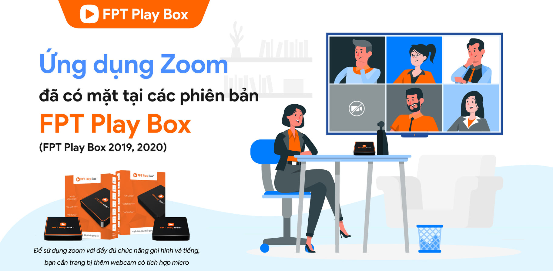 FPT Play Box S 2021 mã T590 Điều khiển giọng nói không chạm Đầu thu Android TV Box Smart Home tivi box Fpt box 2021