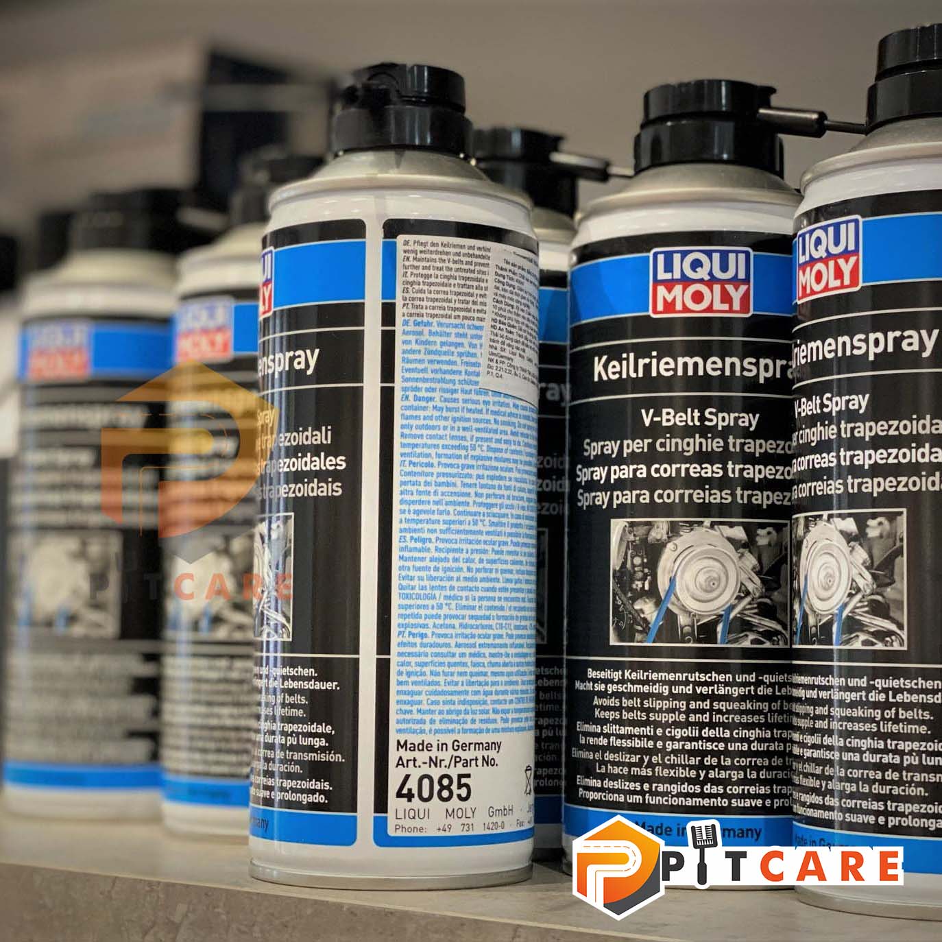 Bình Xịt Bảo Dưỡng Dây Curoa Liqui Moly V-Belt Spray 4085