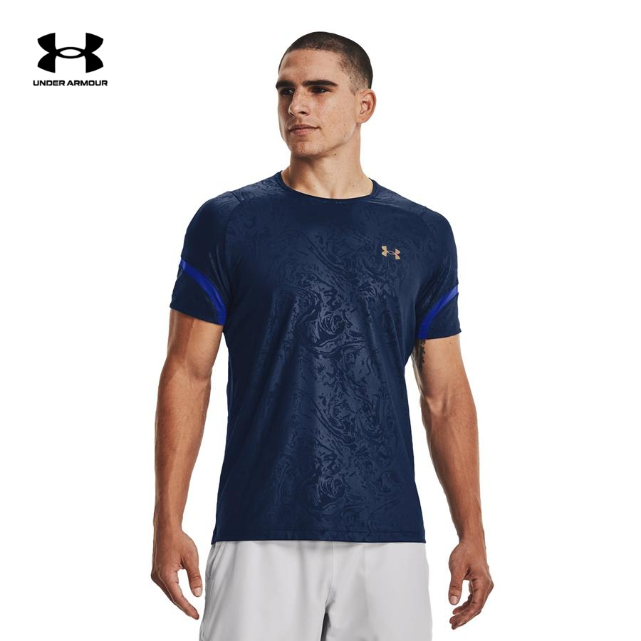 Áo thun tay ngắn thể thao nam Under Armour RUSH 2.0 EMBOSS SS - 1370318-408