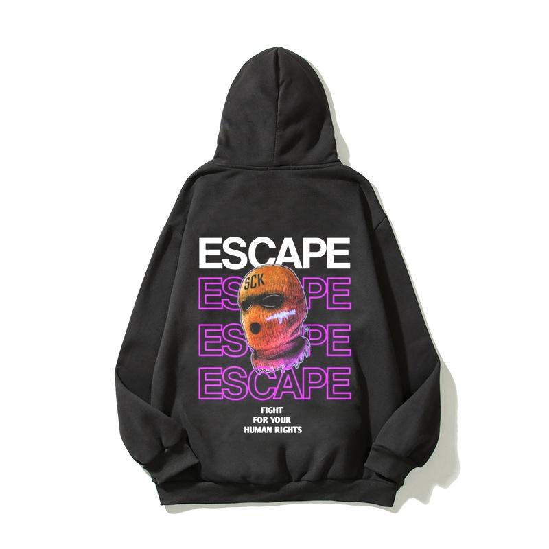 ÁO HOODIE FORM RỘNG NAM NỮ ESCAPE
