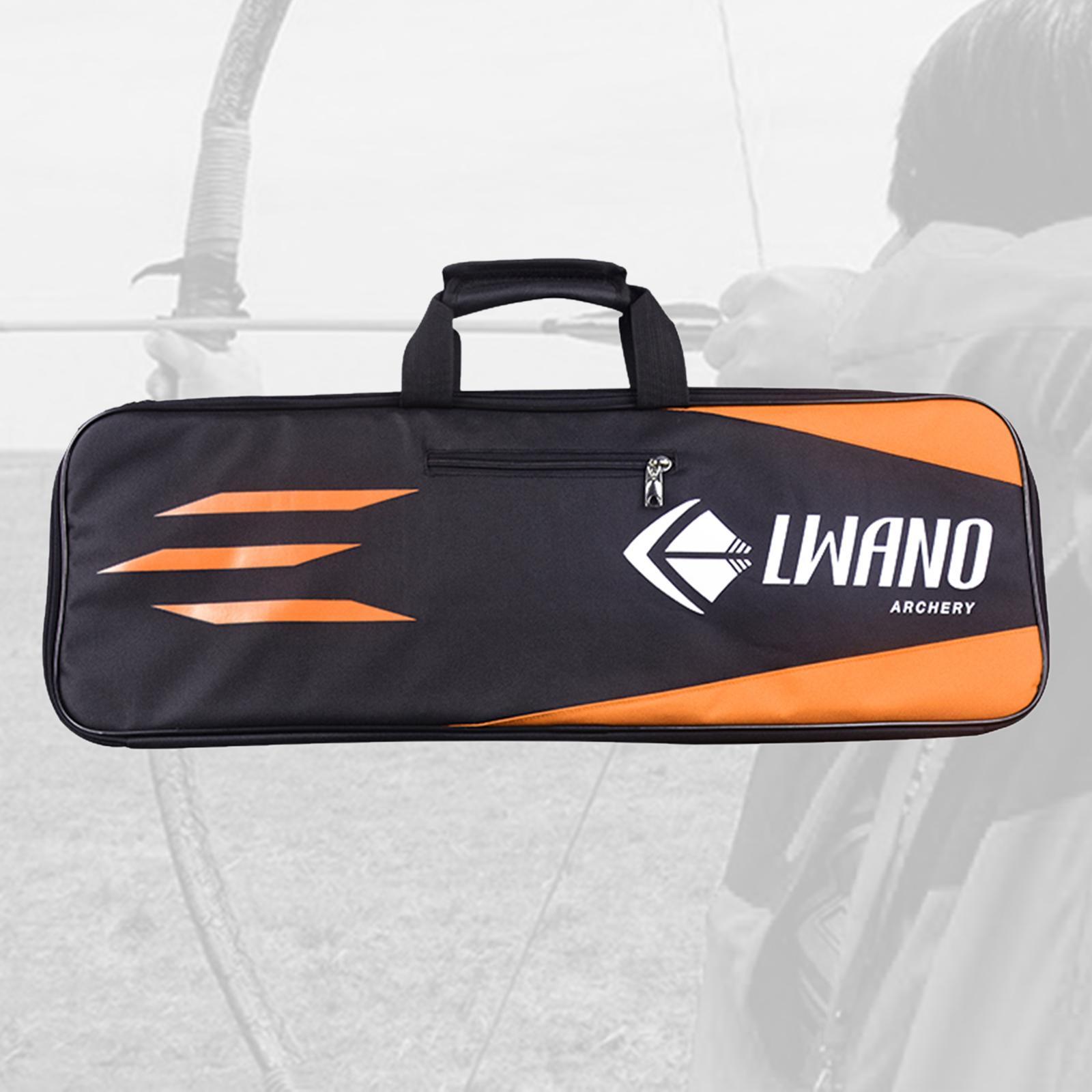 Recurve Bow Case Longbow Takedown Bow Case for Orange