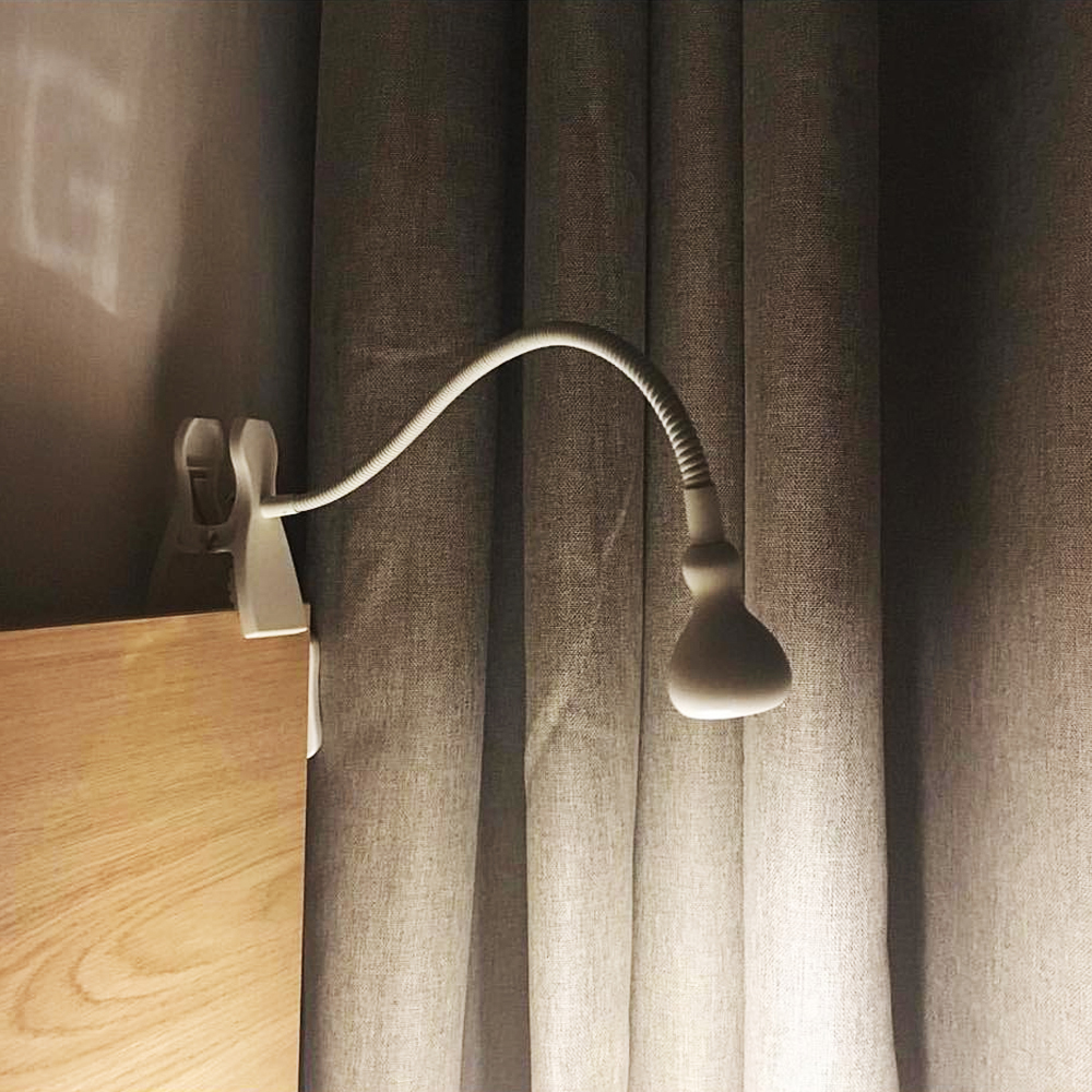 Đèn Led đọc sách 3W, Bóng đèn chiếu rọi điểm tích hợp đèn ngủ, Đèn soi tranh trang trí phòng khách, Nhà hàng, Khách sạn