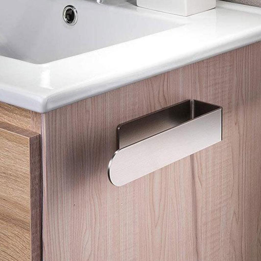 Sticky Towel Hanger Towel Self Adhesive Wall Mounted Bathroom Organizer