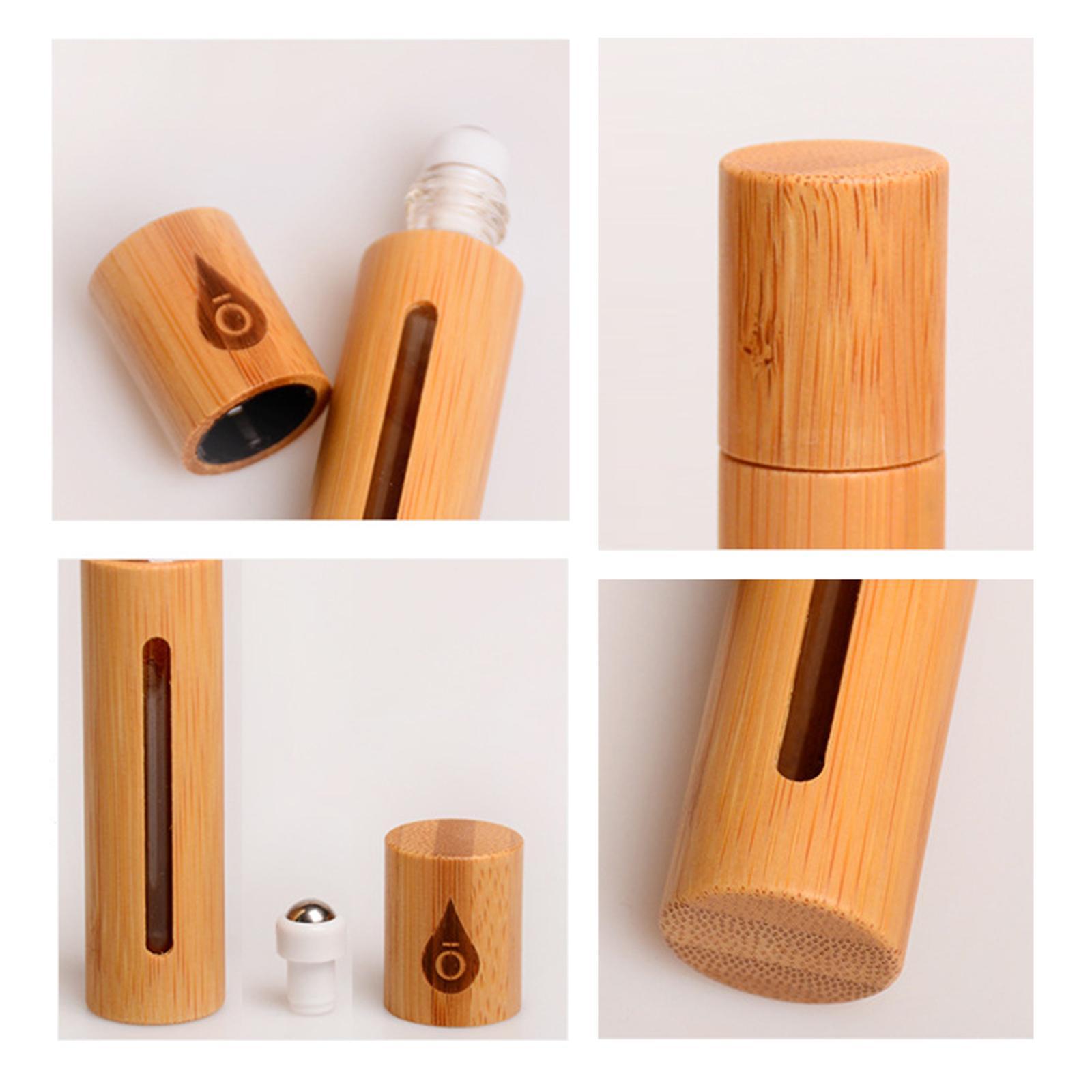 10ml Essential Oil Roller Bottles Container Refillable for Travel Size