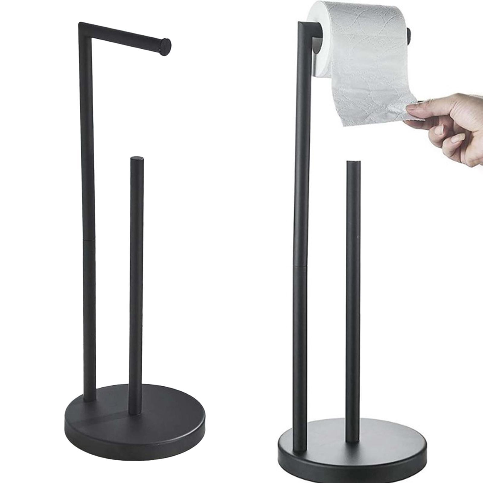 Tissue Rolls Rack Bathroom Holds 3 Rolls Large Capacity Stainless Steel