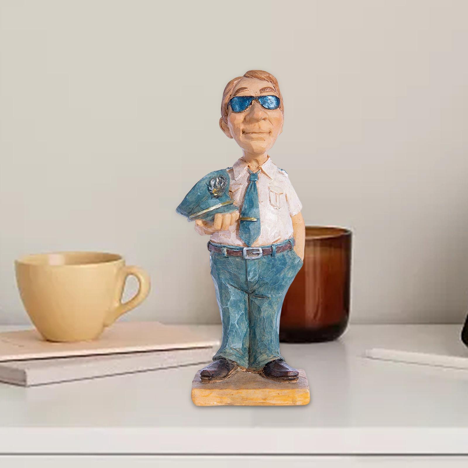 People Figures Standing Doll Sculpture for Kids Gift