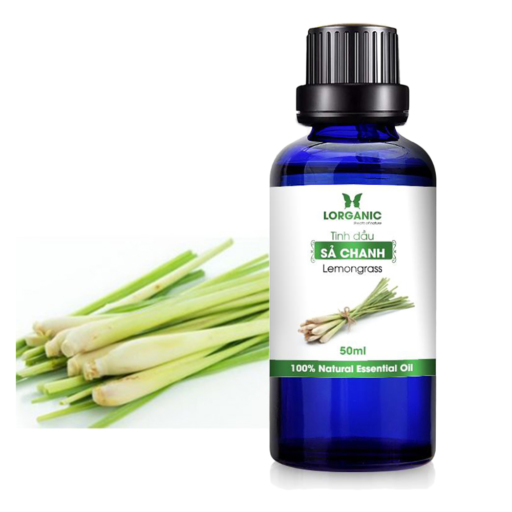Combo Tinh Dầu Sả Chanh Lorganic + Quế Lorganic