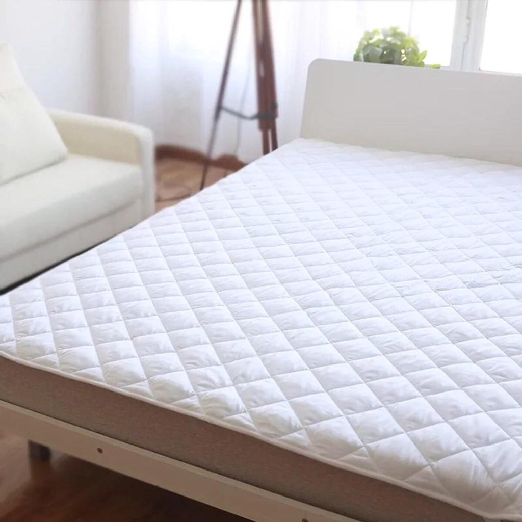 Mền Trắng Sọc và Mền Trắng Trơn CVC Chần Bông cho nhà nghỉ khách sạn