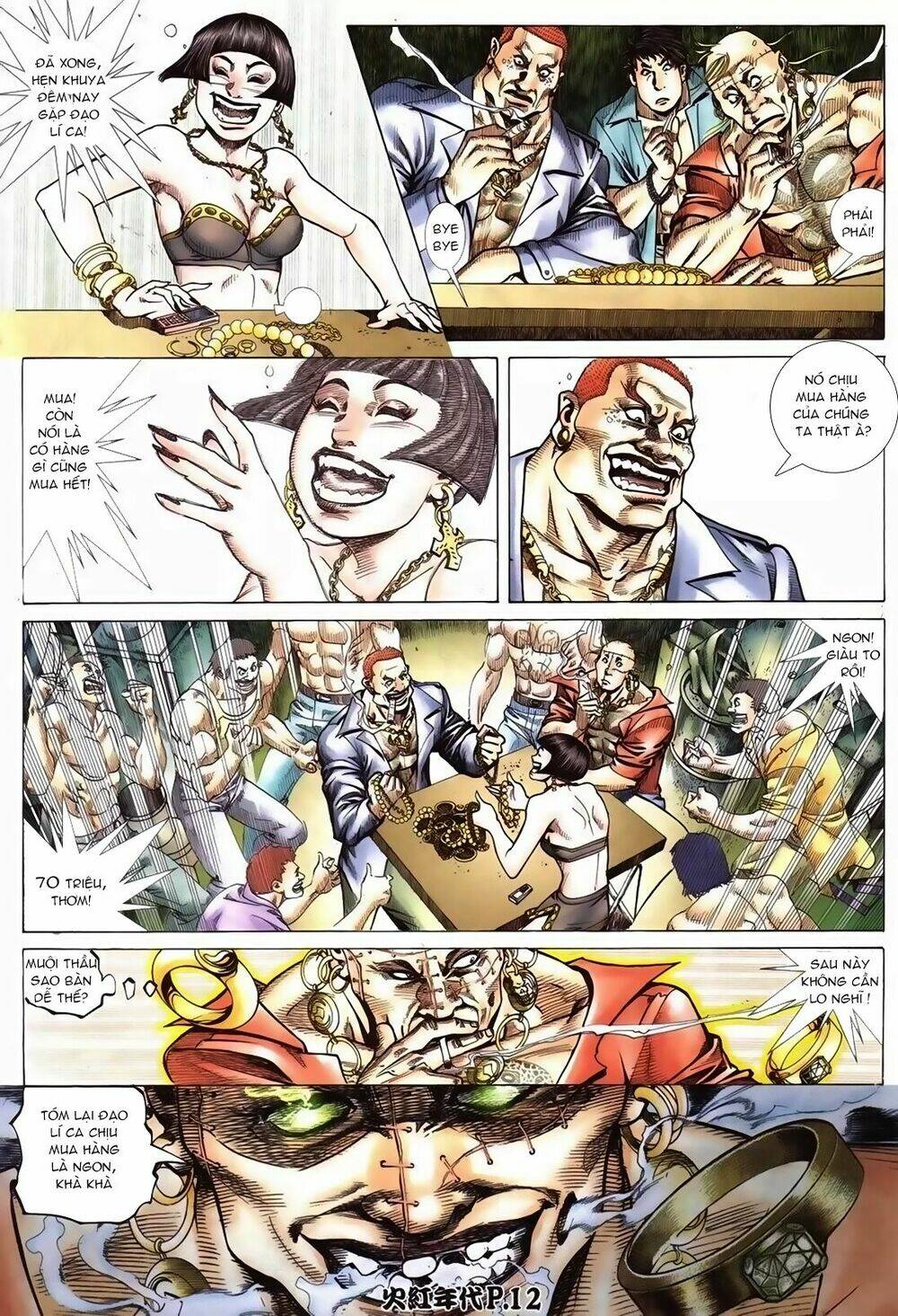 hỏa hồng niên đại hắc cốt đường chapter 95 9