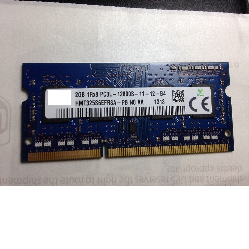 Ram Laptop 2GB DDR3L bus 1600 (12800S) dùng cho laptop