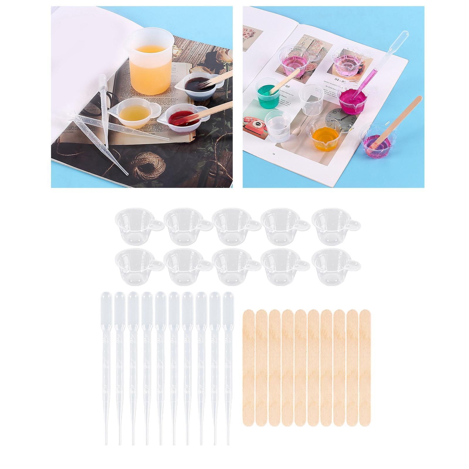 Resin Casting Tool Starter Glue Tools Set Mixing Cup DIY Accessories