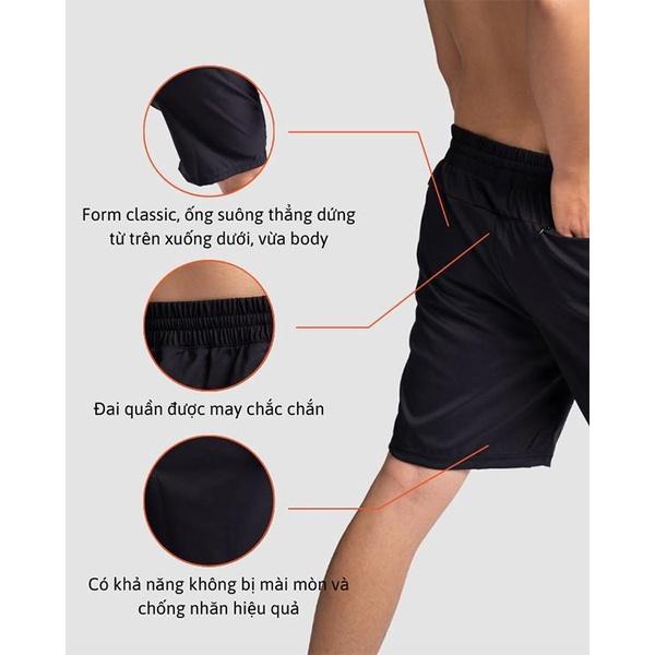 VidasportVN Quần SHORT Thể Thao VDQ-0123001 Polyester thoáng mát, năng động