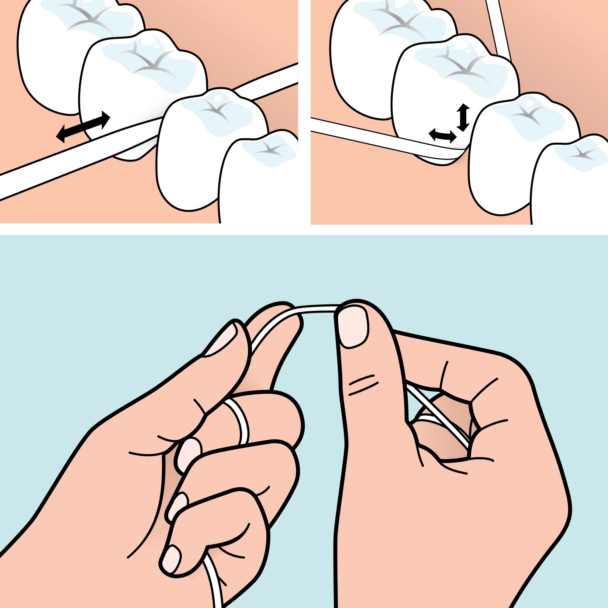 Chỉ nha khoa hương bạc hà Tepe Dental Floss 40m (cuộn 40m)