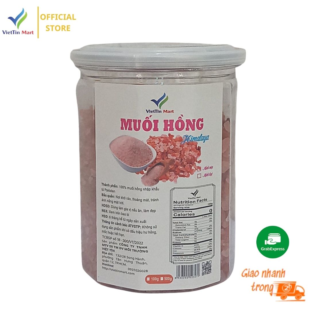 Muối Hồng Himalaya Dạng Hạt Viettin Mart