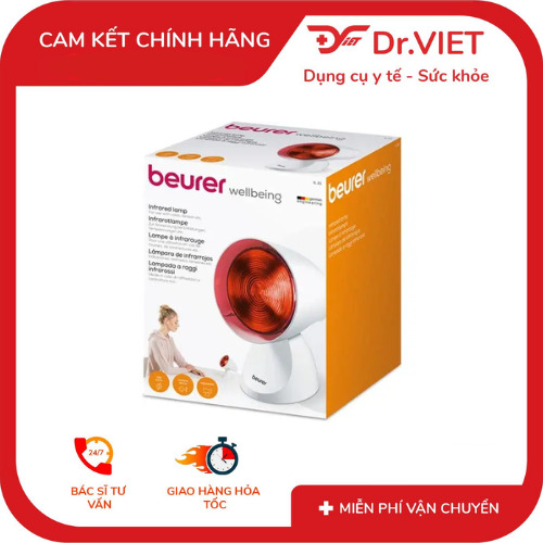 ĐÈN HỒNG NGOẠI TRỊ LIỆU BEURER IL21 – Công suất 150W – Chuẩn chất lượng Đức