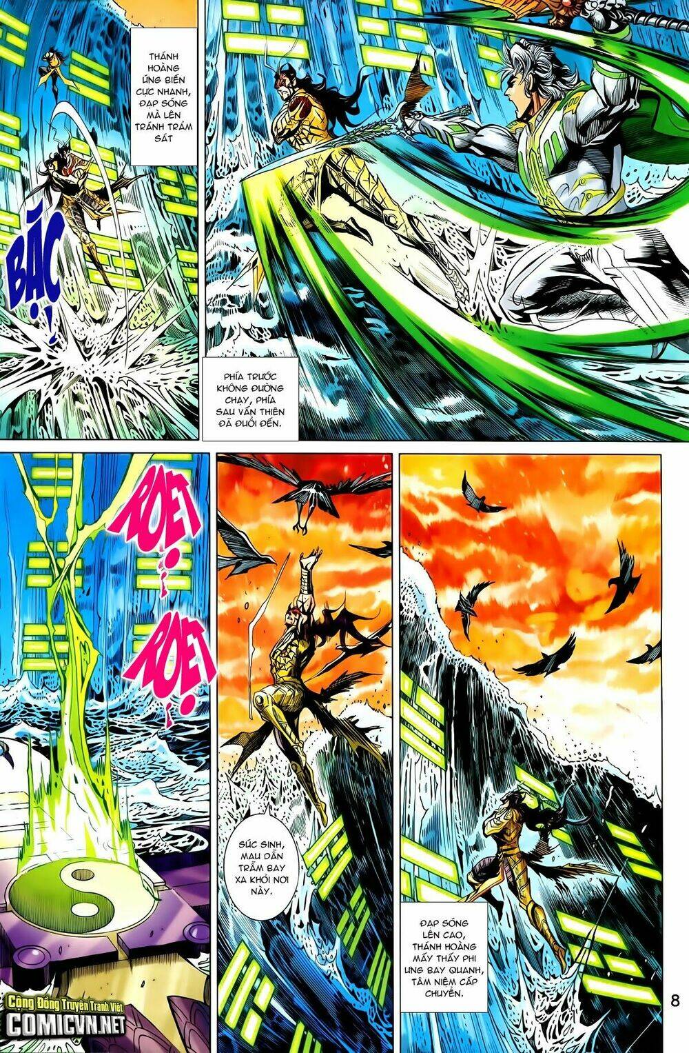 thần binh vấn thiên chapter 35 8