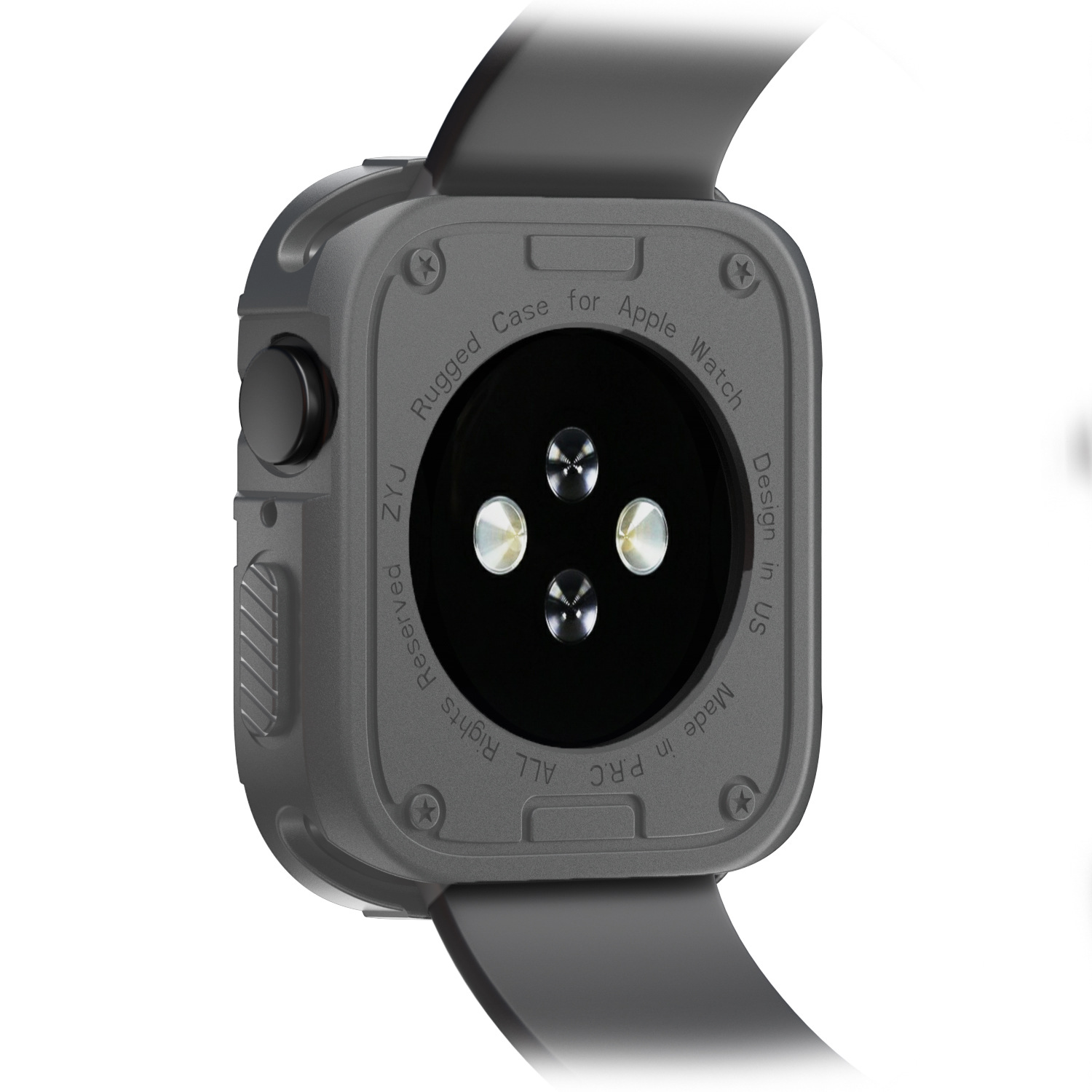 Ốp Bảo Vệ Case Armor Carbon cho Apple Watch Series 8 / Apple Watch Series 9 Size 41mm/45mm