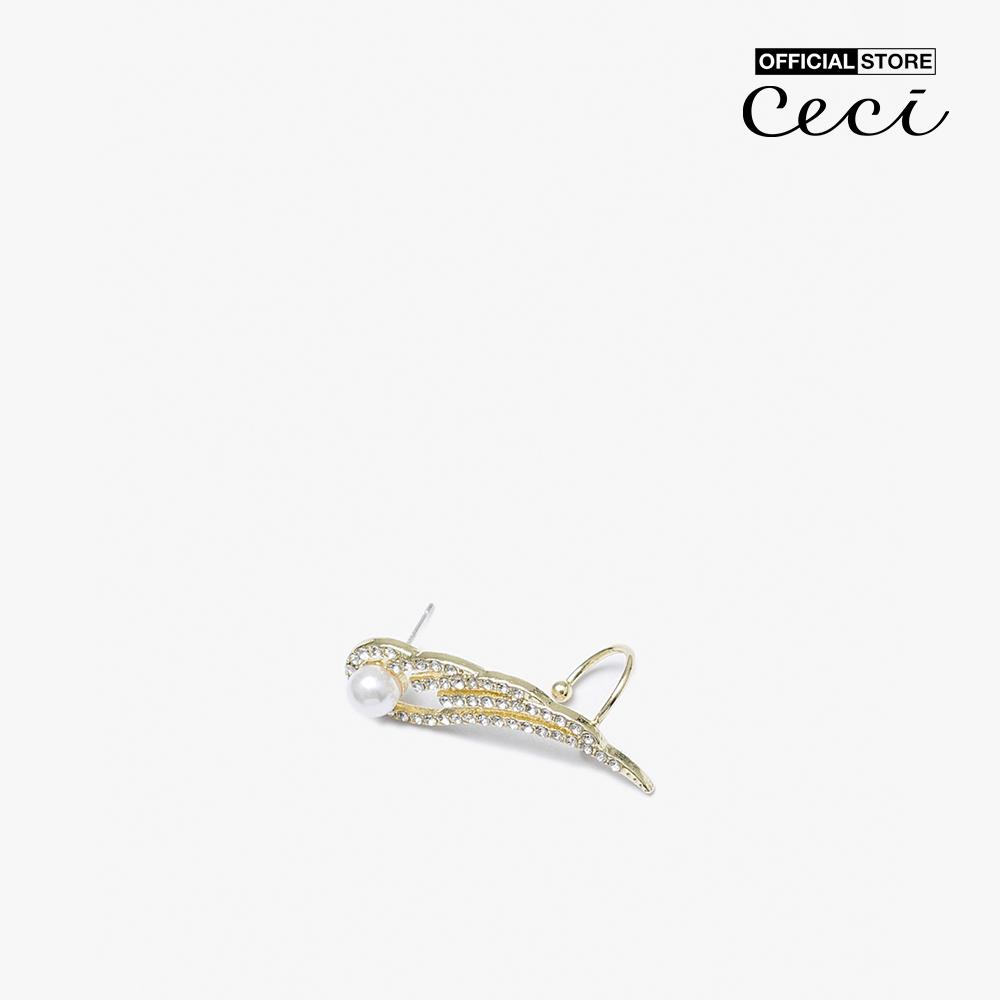 CECI - Khuyên tai nữ hình đôi cánh độc đáo CC1-04000040