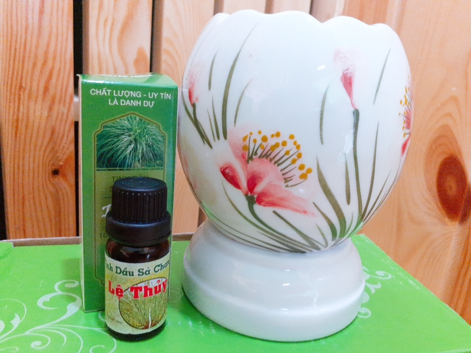 Combo Đèn Xông Tinh Dầu Bằng Điện Gốm Bát Tràng