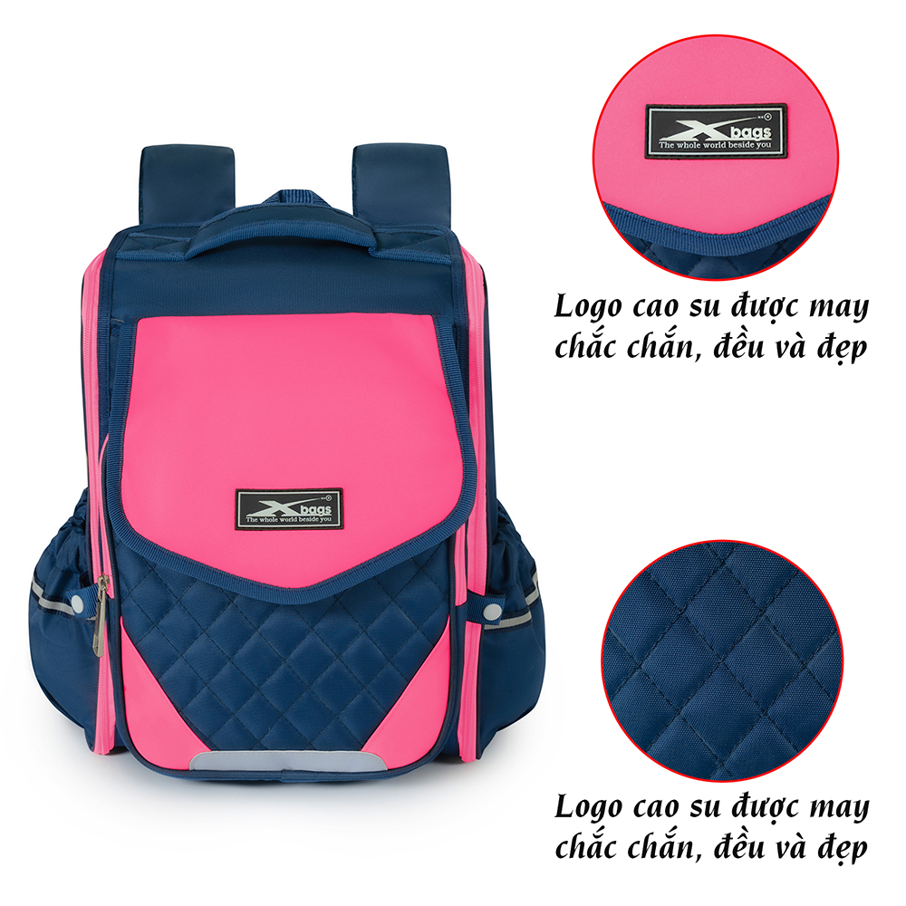 Ba lô học sinh chống gù cho bé gái Xbags Xb 3107