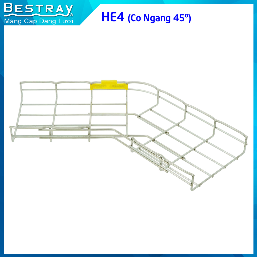 Co ngang 45 Độ | Máng Lưới Bestray| Mã SP HE4