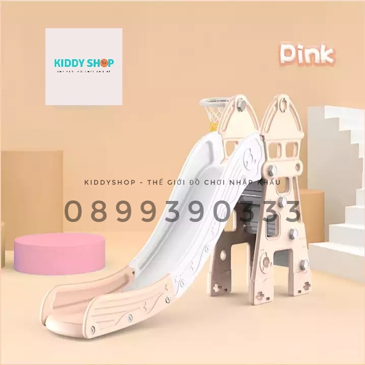 CẦU TRƯỢT KÈM RỔ BÓNG TẢI TRỌNG 50KG