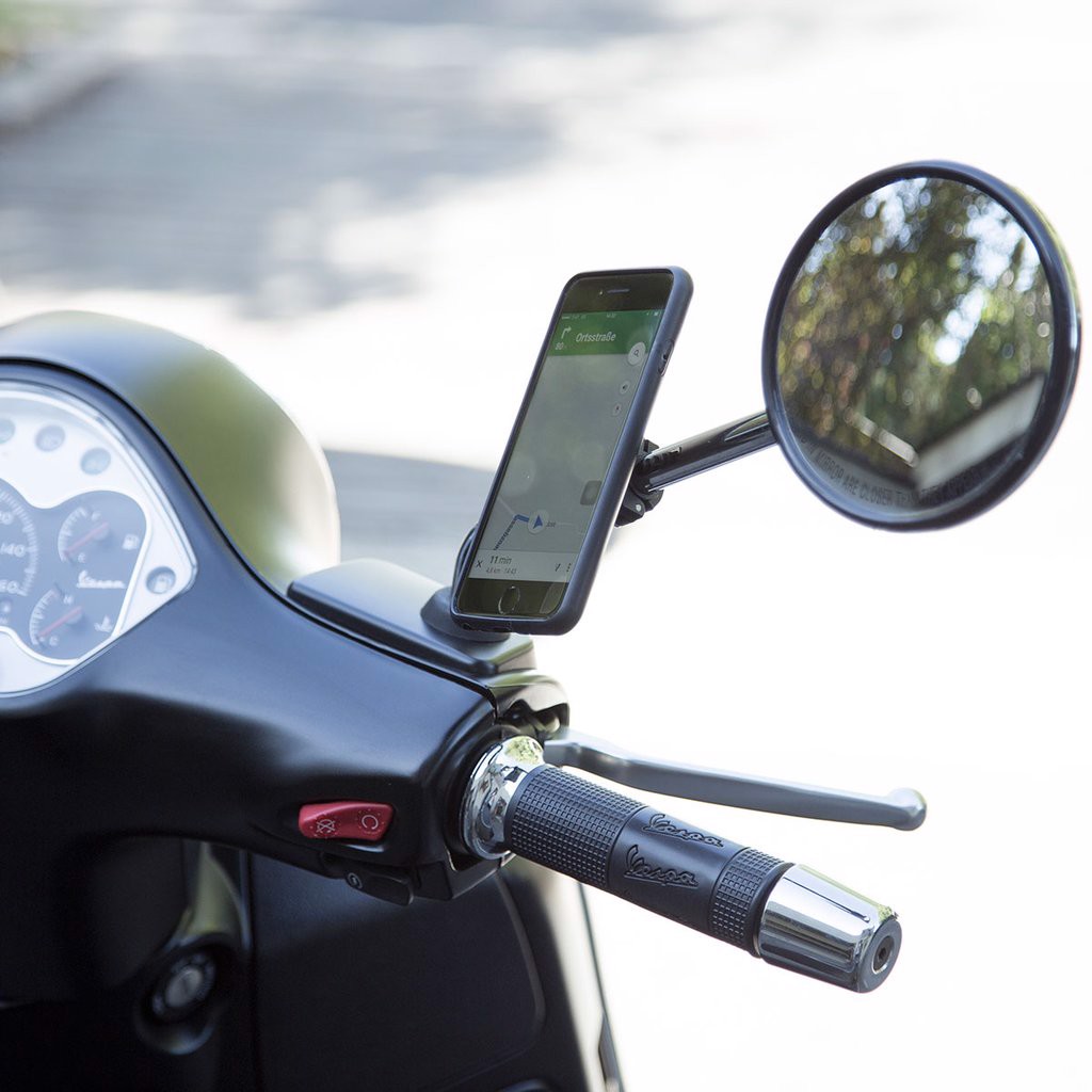 Ngàm Gắn Gương SP Connect Mirror Mount - Cho Xe Moto - Cố Định, Chống Rung Điện Thoại - Hàng chính hãng