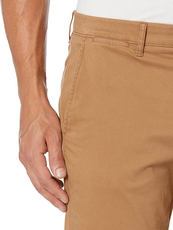 Quần Kaki Nam Goodthreads Slim-Fit Washed Stretch Chino Pants British Khaki - SIZE 28