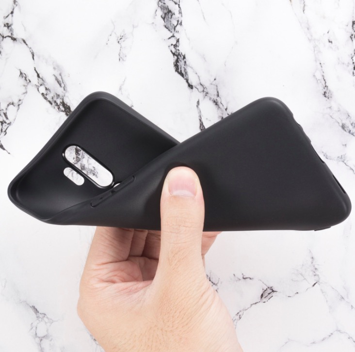 Ốp Lưng Dẻo Siêu Mỏng Đen Cho OPPO A9 2020