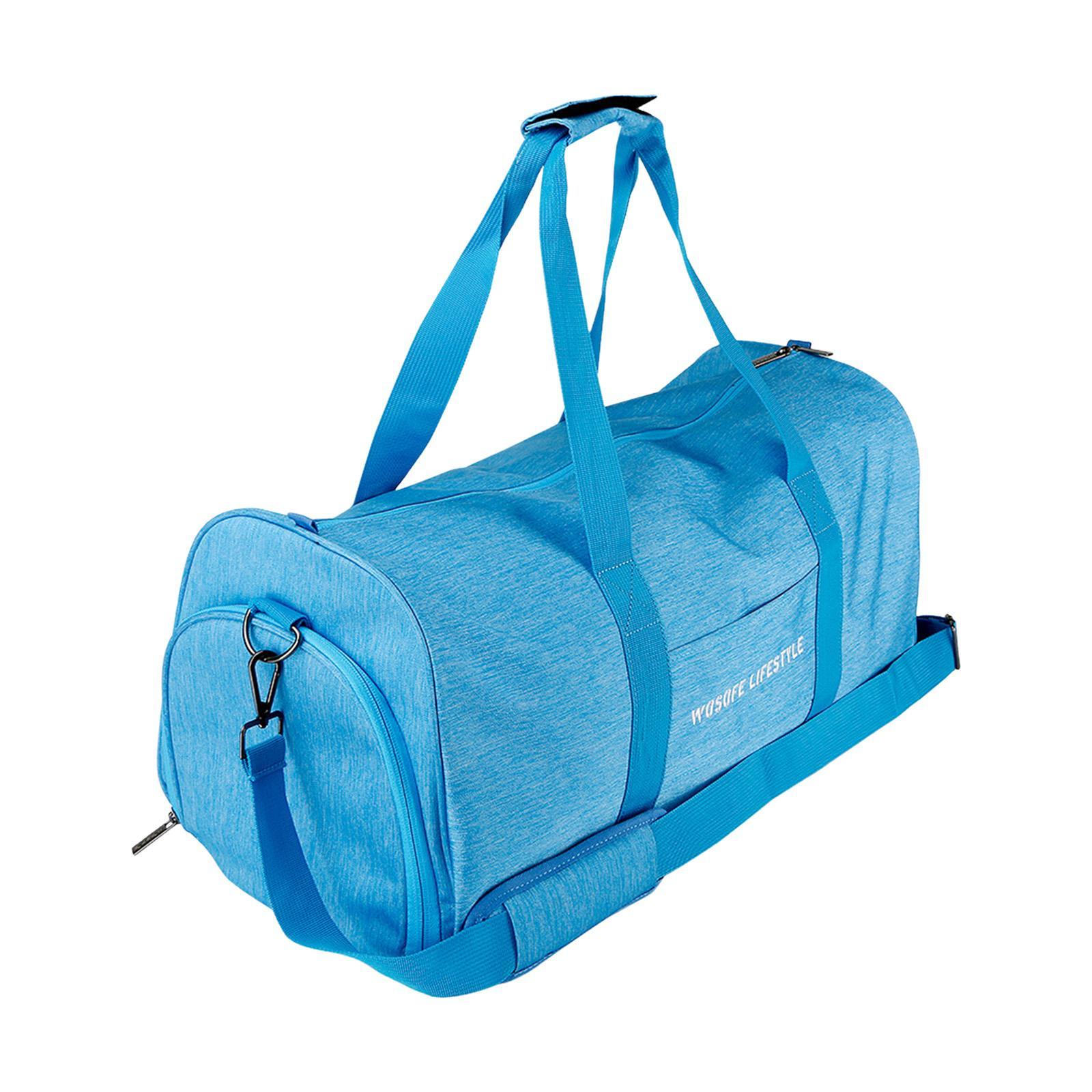 Gym Sport Bag Nylon Travel Duffel Bag for Tennis Outdoor Activities Exercise