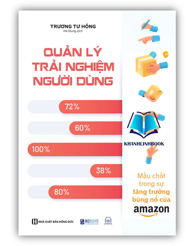 Sách - Quản lý trải nghiệm người dùng: Mấu chốt trong sự tăng trưởng bùng nổ của Amazon (MC)