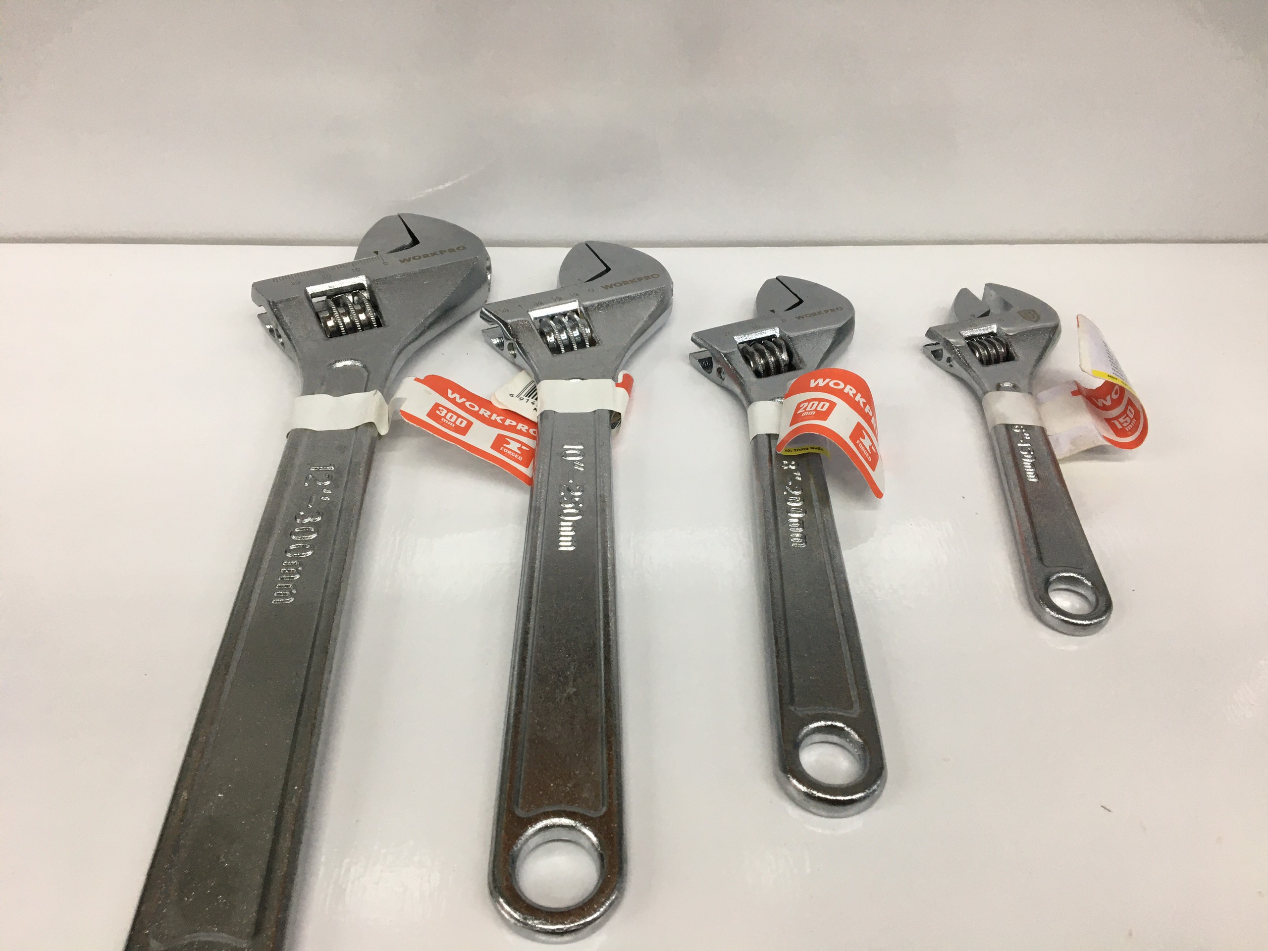 Mỏ lết Forged Steel 6 inch, 8 inch, 10 inch, 12 inch, cờ lê điều chỉnh được kích thước 150mm/200mm/250mm/300mm