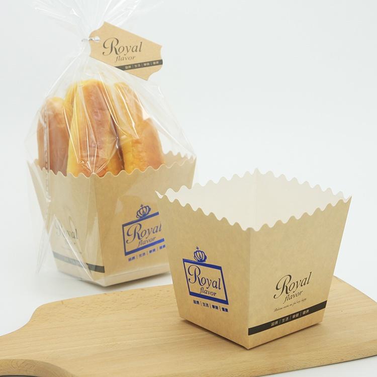 Túi giấy Kraft đựng bánh mì/ cà rốt tiện dụng